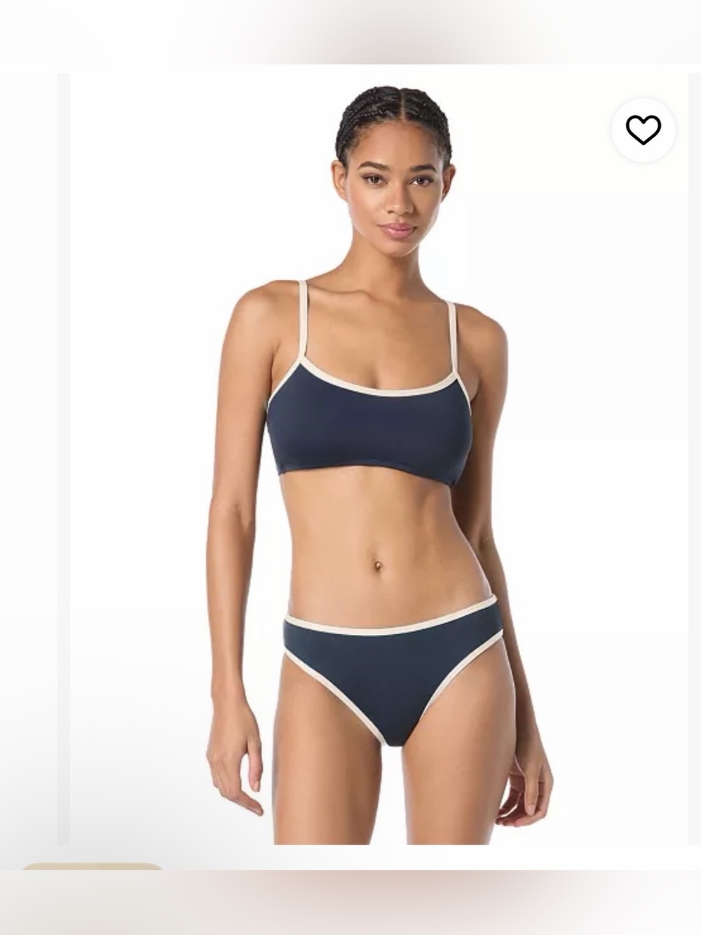 kate spade new york
Women's Contrast-Trim Bralette Bikini Top and bottom